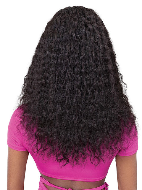 Janet Collection Luscious Remy Indian Human Hair Wet & Wavy HD Lace Wig - SUPER FRENCH