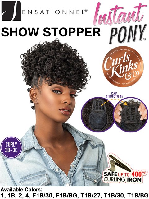 Sensationnel Curls Kinks & Co Instant Pony Drawstring - SHOW STOPPER