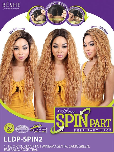 Beshe Lady Lace Deep Part Wig - LLDP SPIN 2