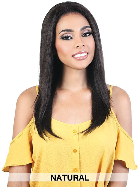 Beshe 7A+ Be Bundle Human Hair STRAIGHT Weave 3pc with 3x5 Lace Closure (H7.35ST)