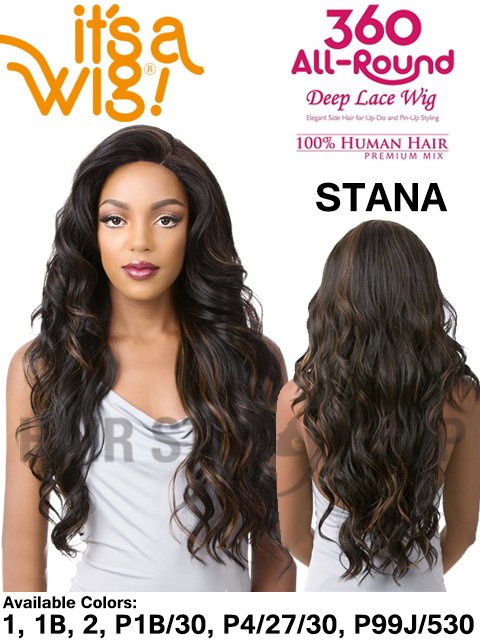 Its A Wig All Around 360 Deep Full Lace Wig - STANA