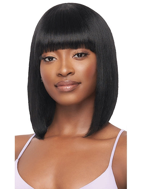 Outre MyTresses Purple Label 100% Human Hair Full Wig - STRAIGHT BOB 12