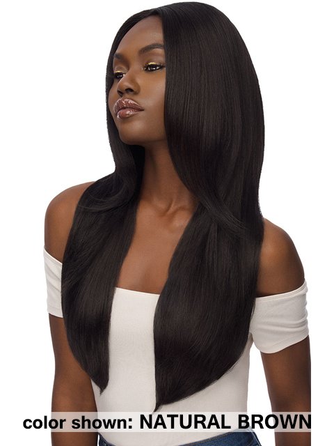 Outre Simply Unprocessed Human hair NATURAL STRAIGHT Weave 3pc