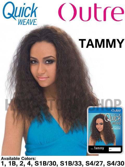 Outre Quick Weave Half Wig - TAMMY