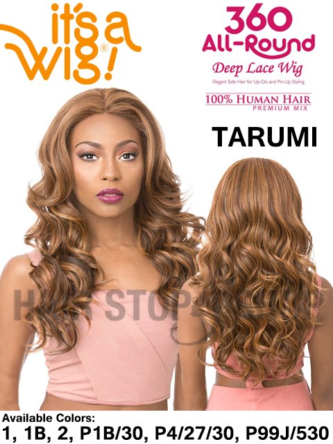 Its A Wig All Around 360 Deep Full Lace Wig - TARUMI