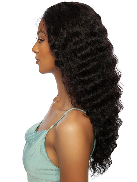 Mane Concept Trill 11A Human Hair HD Pre-Plucked Hairline Lace Front Wig - TRMP206 DREAM CURL 24