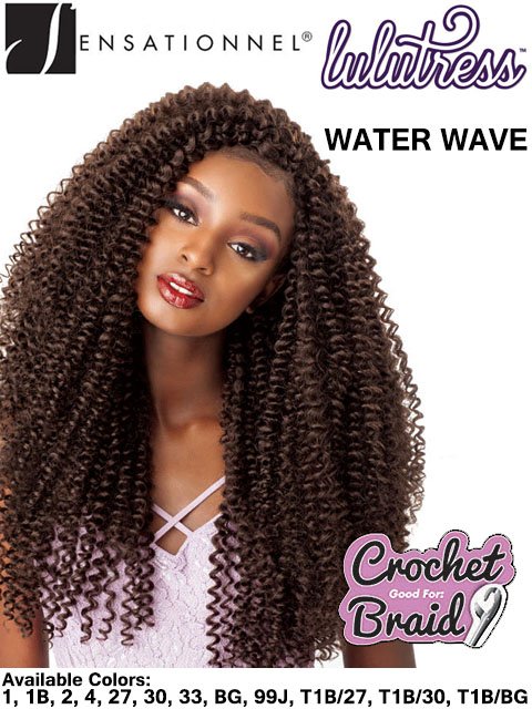 Sensationnel Lulutress WATER WAVE Crochet Braid 18