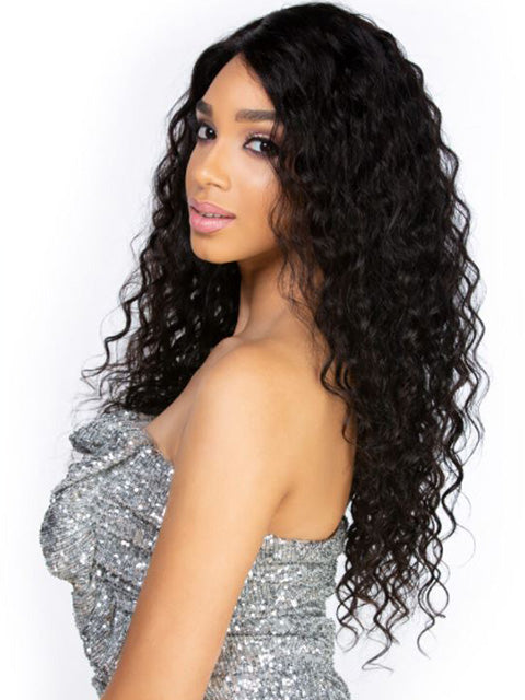 Harlem 125 100% Human Hair Brazilian Natural Ultra HD Lace Front Wig - BL032
