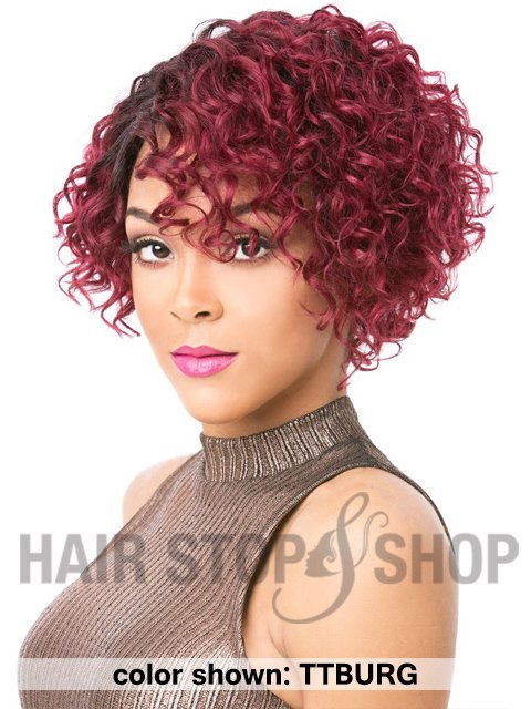 Its A Wig Salon Remi Brazilian Human Hair Swiss Lace Front Wig - WILLA