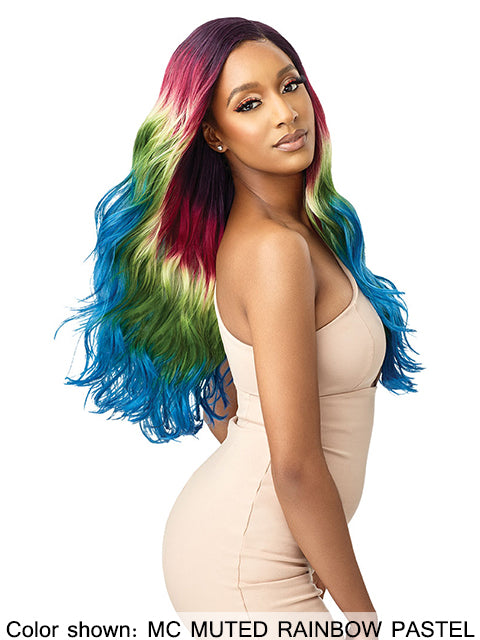 Outre Color Bomb Premium Synthetic Lace Front Wig - ZAHARA